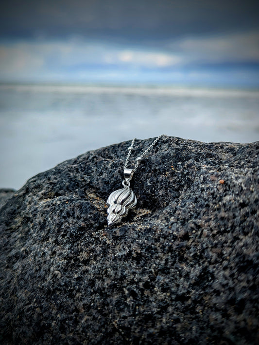 Sterling Silver Seashell Necklace